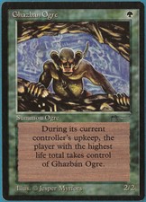 Ghazban Ogre Arabian Nights NM Green Common MAGIC MTG CARD (ID# 218967) ABUGames