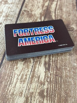 30 tarjetas partisanas de repuesto Milton Bradley Fortress America Foto 1 de 3