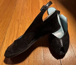 THIERRY RABOTIN SLINGBACK WEDGE HEELS-36.6 US 6.5 - ITALY - Picture 1 of 9