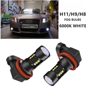 FOR Audi A4 Limousine Avant-CANBUS ERROR FREE H11 Fog headlamp LED Xenon - Picture 1 of 9