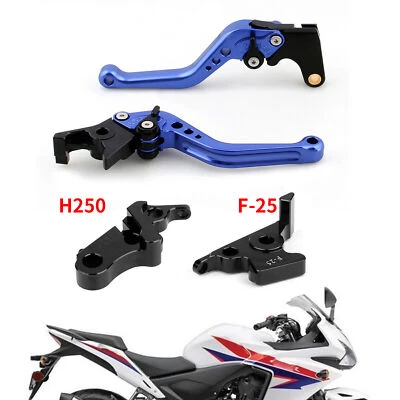 Palanca de embrague de freno corta para Honda CB500F CBR500R CBR300RR CB300F azul AH - Imagen 1 de 4