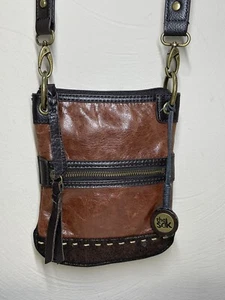 The Sak Crossbody bag brown leatther - Picture 1 of 11