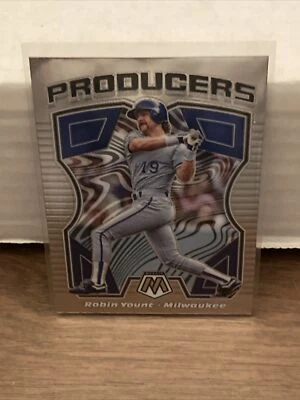 2021 Panini Mosaic Producers Robin Yount #P9 Milwaukee Brewers - Image 1 of 2