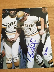 Pittsburgh Pirates Bob Robertson signiert 8x10 mit Echtheitszertifikat - Bild 1 von 1