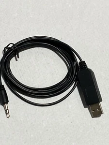 USB 3.5 Serial Cable USB-A Male 3.5 mm Serial R-232 Cable with Chip 6 feet - Picture 1 of 3