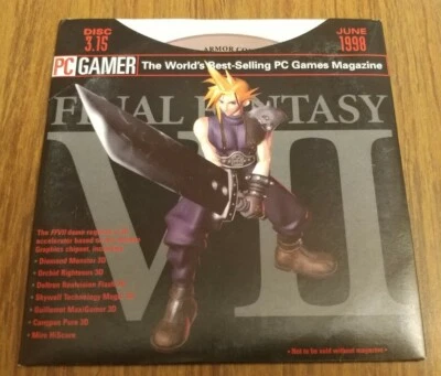 PC Gamer Demo Disc 3.15 - June 1998 - Final Fantasy VII - Quake II - Star Siege  - Image 1 of 3