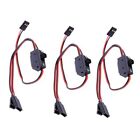 LinsyRC 3pcs JR Style 3-Way Power On and Off Switches RC Switch Receiver for... 