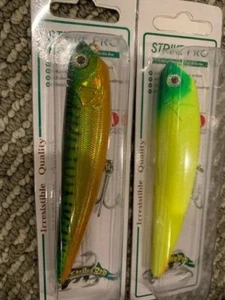 STRIKE PRO EG-029 SP Walking Stik lure 4 1/2” 5/8 oz. (2 lures) - Picture 1 of 1