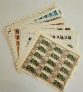 Lot of (24) Sheets of 1978-1991 CTO Soviet Union Stamps - Picture 1 of 13