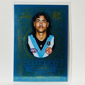 2022 Select AFL Optimum Plus RC Jase Burgoyne Port Adelaide Power 049/450 OP223 - Picture 1 of 3
