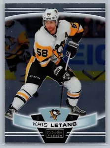 2019-20 O-Pee-Chee Platinum #16 Kris Letang Pittsburgh Penguins - Picture 1 of 2