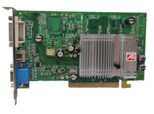 Sappire ATI Radeon 9600 SE | AGP 8x | 128MB | VGA/DVI | Cleaned & Tested | - Picture 1 of 3