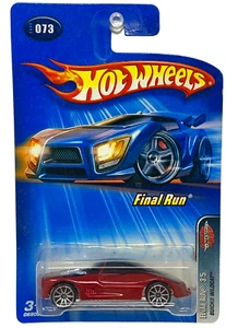 2005 HOT WHEELS FINAL RUN #73 3/5 BUICK WILDCAT RED W/CHROME 10 SPOKE WHEELS - Picture 1 of 1