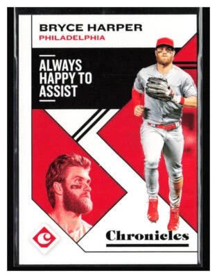 2019 Panini Chronicles #5 Bryce Harper - Image 1 of 2