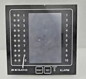 SELCO M1000-24-10C ALARMZENTRALE ALARMANZEIGE GEBRAUCHT SCHNELLER VERSAND - Bild 1 von 6