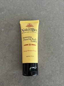 The Naked Bee ORANGE BLOSSOM HONEY Moisturizing Hand & Body Lotion 2.5oz SEALED - Picture 1 of 3