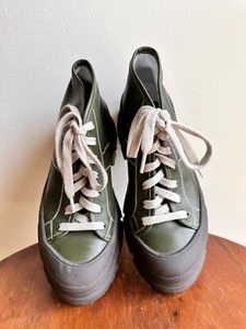 SOFIE D'HOORE Fairway Boot Zapatillas Zapatos Cuero 41 Italia Plataforma Taco Suela $730 - Imagen 1 de 9