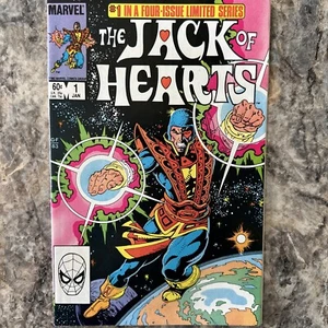 THE JACK OF HEARTS COMIC #1 - MARVEL COMICS (1984) - Picture 1 of 1