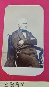 CDV Philadelphia PA Antique Signed US Rep Horace Binney by Gutekunst 2cnt Tx  - Picture 1 of 8