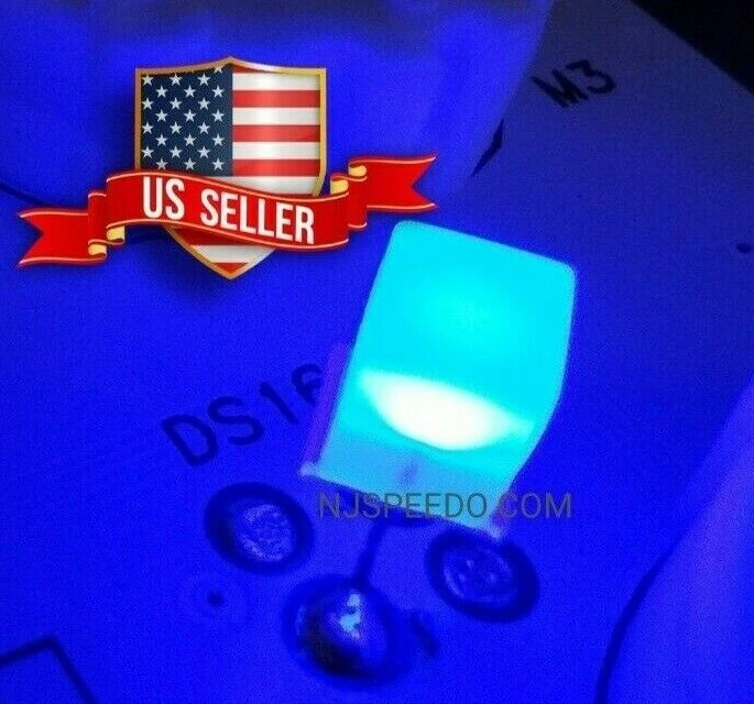 100ct 12V 14V BLUE 5mm LED with built in Resistor, Chevy GM Gauge Cluster LEDS - Image 1 of 1