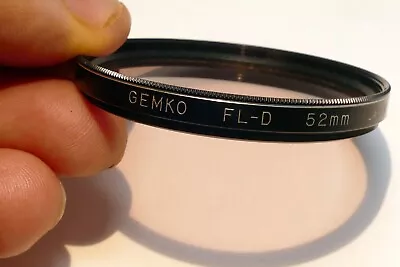 Gemco 52mm Filter FL-D Day  fluorescent to daylight balancing - Image 1 of 4
