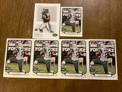 (5) Bilal Powell RC 2011 Topps Gridiron Legends & Magic Mini Hi # SP Rookie Lot - Image 1 of 2
