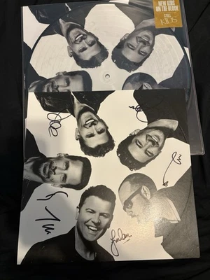 NEW KIDS ON THE BLOCK SIGNED STILL KIDS ART PRINT +12 INCH PICTURE DISC BY ALL 5 Foto 1 de 3