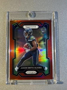 2023 Panini Prizm #390 Jaxon Smith-Njigba Rookie True Red Retail SSP Case Hit - Picture 1 of 3