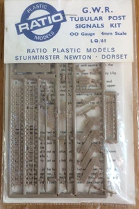 Ratio LQ61 GWR Tubular Post Signals kit OO/4mm - Picture 1 of 1