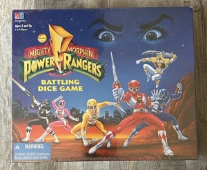 Vintage 1994 Power Rangers Battling Dice Game Milton Bradley NIB sealed - Picture 1 of 6