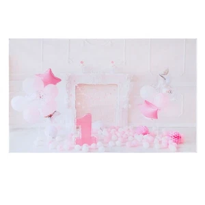 1st Birthday Photography Backdrop 3D Background for Infants Baby 5x3ft (1834) - Picture 1 of 11