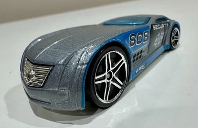 Hotwheels 2005 - Hardnoze - Cadillac V-16 Concept Police Car Silver Diecast - Image 1 of 4