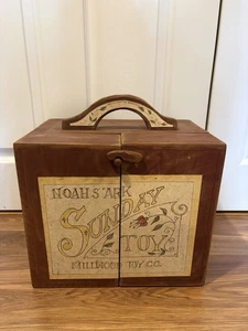 Noah’s Ark Sunday Toy Millwood Toy Co Barry Grosscup Signed 1998 Folk Art - Picture 1 of 24