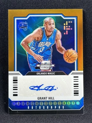 Boleto perforado automático Panini Contenders Optic Grant Hill Orange Prizm 2023-24/25 Foto 1 de 2