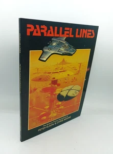 "PARALLEL LINES" the science fiction illustrations of P.Elson & C.Moore 1981 - Picture 1 of 2