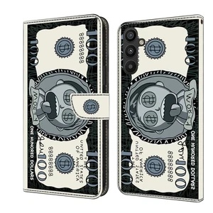 Personality Card Wallet Case For Various Phone Bag Cool Funny Flip Stand Cover - Picture 1 of 13
