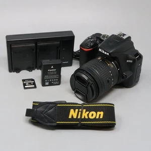 Nikon D3500 24.2MP with 18-55mm VR Lens Kit DSLR Camera - 19K Clicks! - Picture 1 of 11