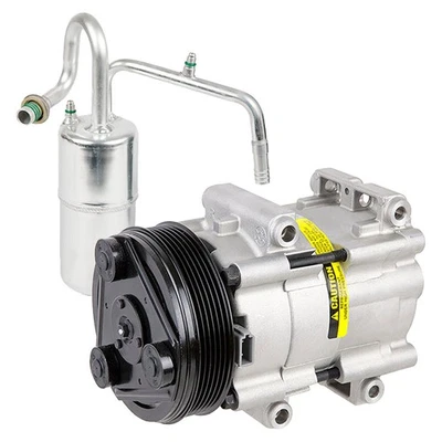 For Lincoln Continental 1993 1994 AC Compressor w/ A/C Drier - Image 1 of 4