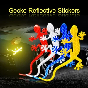 2x Gecko Car Stickers Body Scratch Blocking Stickers 3D Stereo Stickers Decor - Picture 1 of 25