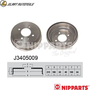 2x TAMBOR DE FRENO J3405009 PARA PROTON JUMBUCK/Pickup SATRIA WIRA/Hatchback 1.5L - Imagen 1 de 8