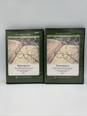 GREAT COURSES - Shakespeare: The Word And The Action • DVD • 4 Disk Set - Image 1 of 4