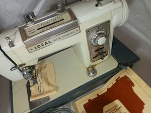 NÄHMASCHINE IDEAL 687 SURER AUTOMATIK Jeans Leder Seide Baumwolle - Bild 1 von 9