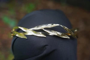 Gold Lorbeerkranz Blatt Diadem Stirnband Griechisch Athene Frat Schwesternschaft Toga Party - Bild 1 von 5