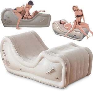 Sex Furniture Sofa Position Aid for Couples BDSM, Automatic Inflatable Chair... - Picture 1 of 7