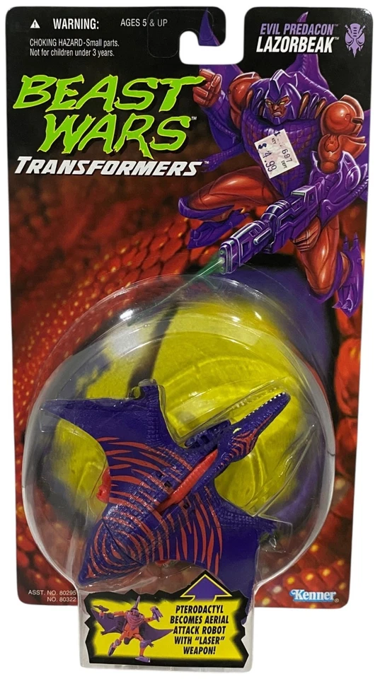 Transformers Beast Wars Lazorbeak 1996 Action Figure NEW Kenner Laserbeak - Image 1 of 3