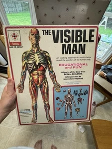Renwal The Visible Man Educational model kit vintage Human model 800 Sealed - Picture 1 of 3