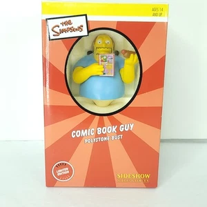 The Simpsons Comic Book Guy Bust 2003 Sideshow #0631/3000 NEW Sealed - Picture 1 of 7