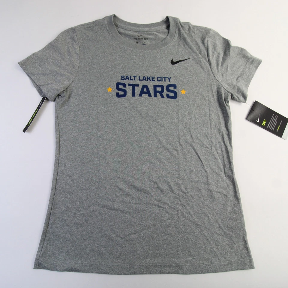 Salt Lake City Stars Nike Dri-Fit Short Sleeve Shirt Women's Gray New - Image 1 of 1