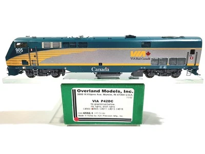 Overland OMI VIA GE P42DC Rail Canada #905 HO Brass Model #6592.1 - Image 1 of 4