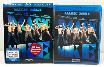Magic Mike (Blu-ray, 2012) Bilingual Channing Tatum, Alex Pettyfer w/Slipcover - Image 1 of 3